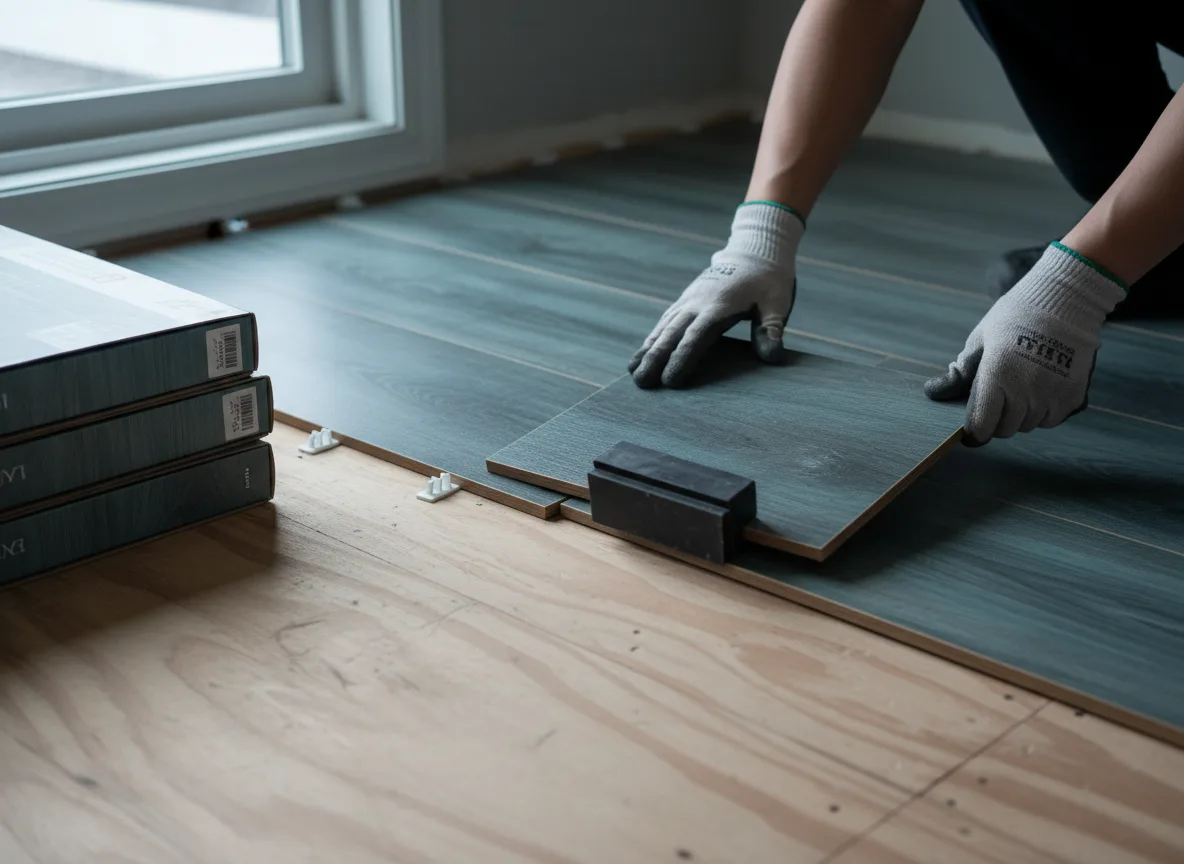 Luxury Vinyl Plank Installation company in Korbel, CA